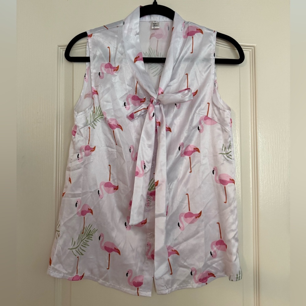 Chicwish flamingo blouse size m